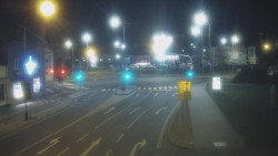 Křižovatka ulic Komenského a Velké Novosady