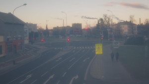 Město Přerov - Křižovatka ulic Komenského a Velké Novosady - 28.12.2025 v 08:02 Město Přerov - Křižovatka ulic Komenského a Velké Novosady - 28.12.2025 v 08:02