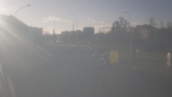 Křižovatka ulic Komenského a Velké Novosady