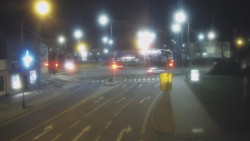 Křižovatka ulic Komenského a Velké Novosady