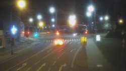 Křižovatka ulic Komenského a Velké Novosady