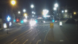 Křižovatka ulic Komenského a Velké Novosady