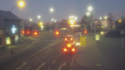 Křižovatka ulic Komenského a Velké Novosady