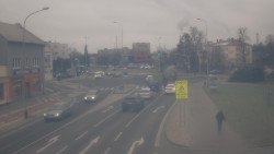 Křižovatka ulic Komenského a Velké Novosady