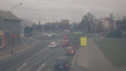 Křižovatka ulic Komenského a Velké Novosady