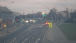 Křižovatka ulic Komenského a Velké Novosady