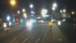 Křižovatka ulic Komenského a Velké Novosady