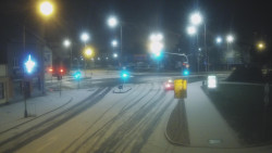 Křižovatka ulic Komenského a Velké Novosady