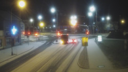 Křižovatka ulic Komenského a Velké Novosady