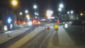 Město Přerov - Křižovatka ulic Komenského a Velké Novosady - 30.12.2025 v 06:15 Město Přerov - Křižovatka ulic Komenského a Velké Novosady - 30.12.2025 v 06:15