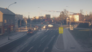 Město Přerov - Křižovatka ulic Komenského a Velké Novosady - 30.12.2025 v 09:02 Město Přerov - Křižovatka ulic Komenského a Velké Novosady - 30.12.2025 v 09:02