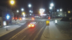 Křižovatka ulic Komenského a Velké Novosady