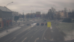 Křižovatka ulic Komenského a Velké Novosady