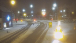 Křižovatka ulic Komenského a Velké Novosady