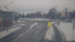 Křižovatka ulic Komenského a Velké Novosady