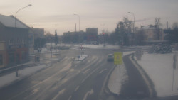 Křižovatka ulic Komenského a Velké Novosady