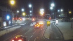 Křižovatka ulic Komenského a Velké Novosady