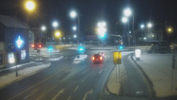 Křižovatka ulic Komenského a Velké Novosady