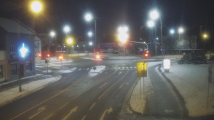 Město Přerov - Křižovatka ulic Komenského a Velké Novosady - 2.1.2026 v 02:02 Město Přerov - Křižovatka ulic Komenského a Velké Novosady - 2.1.2026 v 02:02