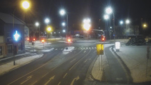 Město Přerov - Křižovatka ulic Komenského a Velké Novosady - 2.1.2026 v 03:02 Město Přerov - Křižovatka ulic Komenského a Velké Novosady - 2.1.2026 v 03:02