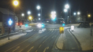 Město Přerov - Křižovatka ulic Komenského a Velké Novosady - 2.1.2026 v 03:45 Město Přerov - Křižovatka ulic Komenského a Velké Novosady - 2.1.2026 v 03:45