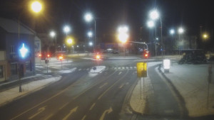 Město Přerov - Křižovatka ulic Komenského a Velké Novosady - 2.1.2026 v 04:45 Město Přerov - Křižovatka ulic Komenského a Velké Novosady - 2.1.2026 v 04:45