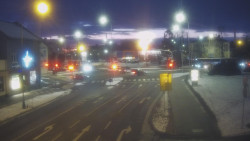 Křižovatka ulic Komenského a Velké Novosady