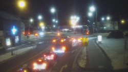 Křižovatka ulic Komenského a Velké Novosady