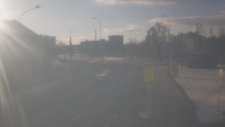 Křižovatka ulic Komenského a Velké Novosady