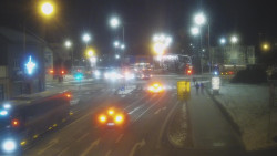 Křižovatka ulic Komenského a Velké Novosady