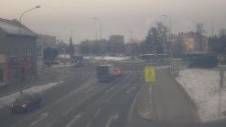 Křižovatka ulic Komenského a Velké Novosady