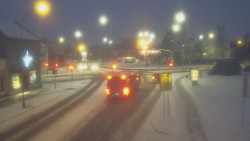 Křižovatka ulic Komenského a Velké Novosady