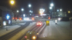 Křižovatka ulic Komenského a Velké Novosady