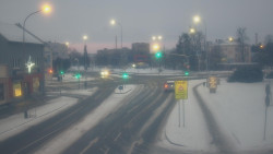 Křižovatka ulic Komenského a Velké Novosady