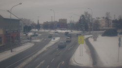 Křižovatka ulic Komenského a Velké Novosady