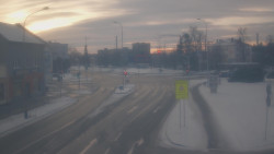 Křižovatka ulic Komenského a Velké Novosady