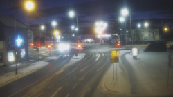 Křižovatka ulic Komenského a Velké Novosady