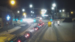 Křižovatka ulic Komenského a Velké Novosady