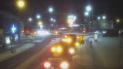 Křižovatka ulic Komenského a Velké Novosady