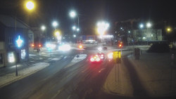 Křižovatka ulic Komenského a Velké Novosady