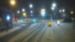 Křižovatka ulic Komenského a Velké Novosady