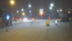 Křižovatka ulic Komenského a Velké Novosady