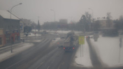 Křižovatka ulic Komenského a Velké Novosady