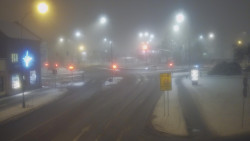 Křižovatka ulic Komenského a Velké Novosady