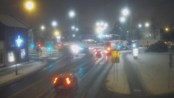 Křižovatka ulic Komenského a Velké Novosady