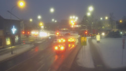 Křižovatka ulic Komenského a Velké Novosady