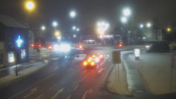 Křižovatka ulic Komenského a Velké Novosady