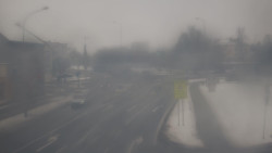 Křižovatka ulic Komenského a Velké Novosady