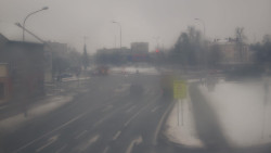 Křižovatka ulic Komenského a Velké Novosady