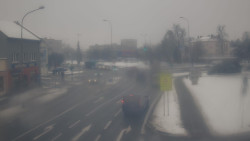 Křižovatka ulic Komenského a Velké Novosady